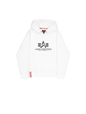 Alpha Industries Alpha Industries Bluza Basic Hoodie Biały Regular Fit