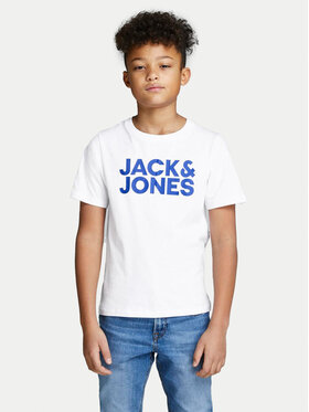Jack&Jones Junior Jack&Jones Junior Футболка 12152730 Білий Regular Fit