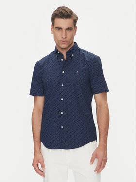 Tommy Hilfiger Tommy Hilfiger Koszula MW0MW38954 Granatowy Regular Fit