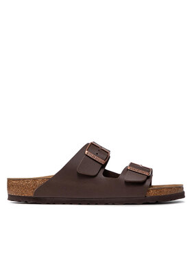 Birkenstock Birkenstock Чехли Arizona Birko-Flor 0051701 Кафяв