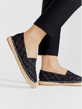 KARL LAGERFELD Espadrile KL80112 Crna