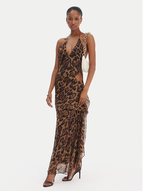 Bardot Bardot Kokteiļkleita Cyrel 59760DB1 Brūns Regular Fit