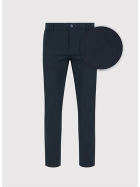 Pako Lorente Pako Lorente Spodnie materiałowe P25BN-WX-001 Granatowy Classic Fit