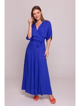 Stylove Stylove Sukienka letnia S406 Niebieski Beachy Fit