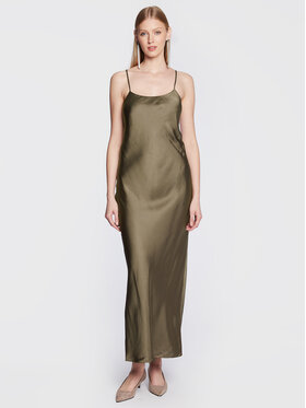 Herskind Herskind Vakarinė suknelė Binji 4637370 Žalia Regular Fit