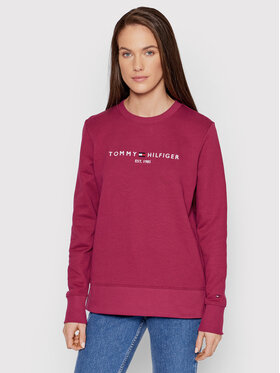 Tommy Hilfiger Tommy Hilfiger Sweatshirt WW0WW28220 Bordeaux Regular Fit