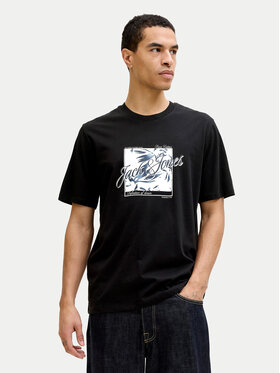 Jack & Jones Jack & Jones T-Shirt Honolulu 12288088 Czarny Regular Fit