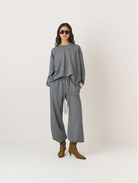 La Mania La Mania Felpa SONNET Grigio Classic Fit