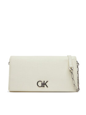 Calvin Klein Calvin Klein Дамска чанта Ck Mini Chain Bag_Tex K60K613180 Бял