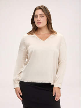Fiorella Rubino Fiorella Rubino Blusa 2041L000707N002 Crema Regular Fit