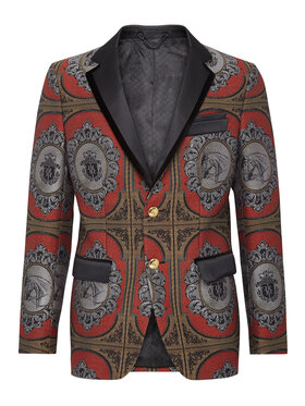 Billionaire Billionaire Marynarka 17001 Kolorowy Regular Fit