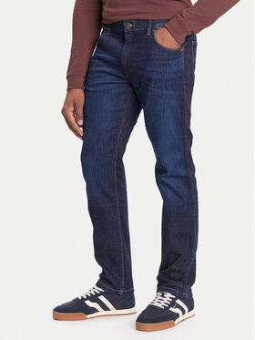 Wrangler Wrangler Дънки Greensboro 112370720 Тъмносин Straight Fit