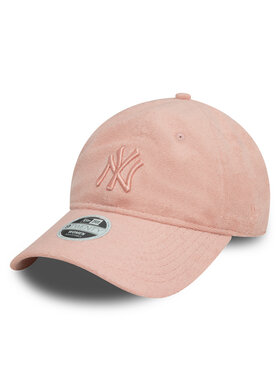 New Era New Era Czapka z daszkiem New York Yankees Towelling 9Twenty 60595347 Różowy