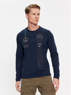 Aeronautica Militare Aeronautica Militare Hosszú ujjú 232TS2140J589 Sötétkék Regular Fit