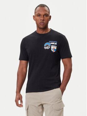 Napapijri Napapijri T-krekls S-Montepiana NP0A88SV Melns Regular Fit
