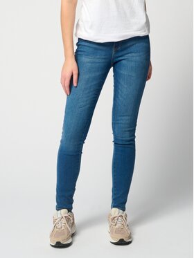 TeeShoppen TeeShoppen Jeansy Oryginalne dżinsy chude Niebieski Skinny Fit