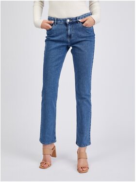 Orsay Orsay Jeansy 312178558000__38 Niebieski Straight Fit