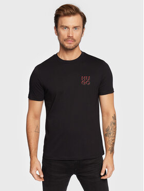 Hugo Hugo T-shirt Dimento 50477006 Noir Regular Fit