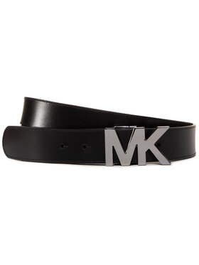 MICHAEL Michael Kors MICHAEL Michael Kors Muški remen 34Mm Ctfr Mk Buckle Belt 39H9LBLY1U Crna