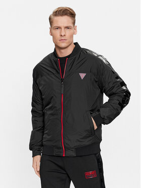 Guess Guess Kurtka bomber Baloo Z4RL01 WFVX0 Czarny Regular Fit