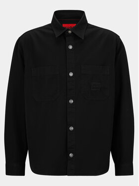 Hugo Hugo Риза Erato 50494560 Черен Oversize