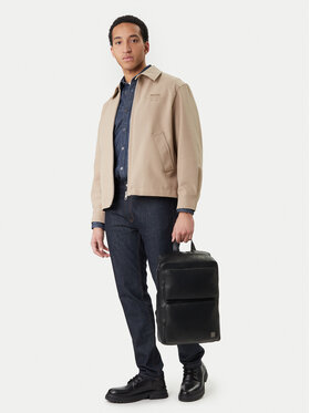 Calvin Klein Calvin Klein Kuprinės Emblem Hw Slim Pocket Backpack LV04D3289G Juoda