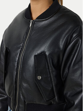 Μπουφάν από απομίμηση δέρματος Noisy May φωτογραφία