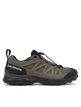Salomon Salomon Bakancs X Ward Leather GORE-TEX L47182200 Zöld