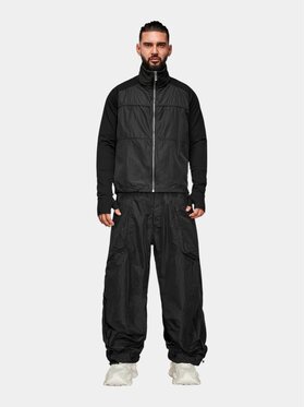 MADE BY SOCIETY MADE BY SOCIETY Spodnie materiałowe EDGE Pants - P17735 Czarny Basic Fit