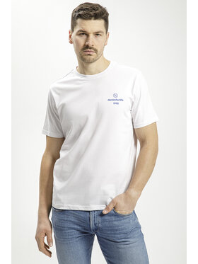 Cross Jeans Cross Jeans T-Shirt 15897-008 Biały Regular Fit