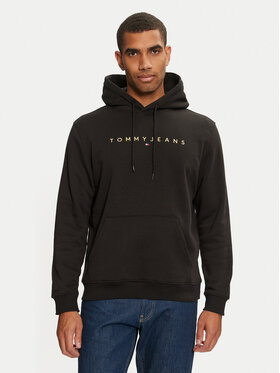 Tommy Jeans Tommy Jeans Majica dugih rukava DM0DM20503 Crna Regular Fit