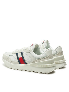 Tommy Jeans Tenisice Tjm Technical Runner Ess EM0EM01537 Bijela