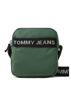 Tommy Jeans Tommy Jeans Плоска сумка Tjm Essential Square Reporter AM0AM11177 Зелений