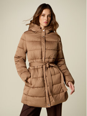 Oltre Oltre Giubbotto piumino F048R001551N022 Marrone Over Fit