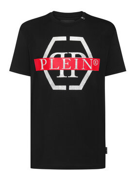 PHILIPP PLEIN PHILIPP PLEIN T-Shirt 22947 Czarny Regular Fit