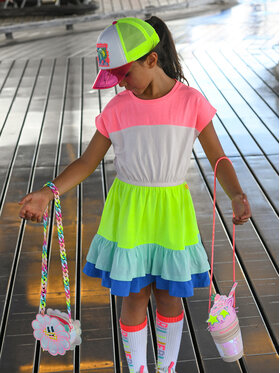 Billieblush Billieblush Ежедневна рокля U20014 Розов Regular Fit