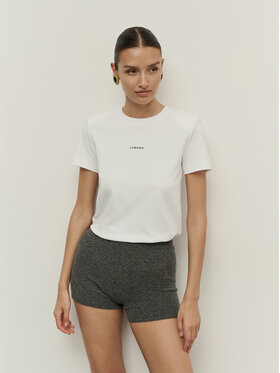 La Mania La Mania T-Shirt PAT 2 Biały Classic Fit