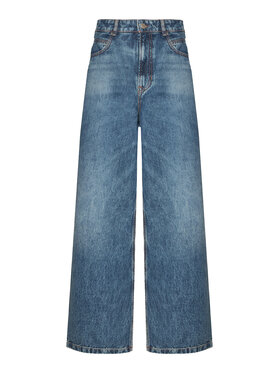 BOSS BOSS Džínsy 50569378 Modrá Wide Leg