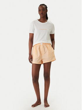 Calvin Klein Underwear Calvin Klein Underwear Pidžama LV00QS7655 Gaiši oranža Regular Fit