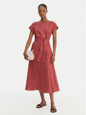 Weekend Max Mara Weekend Max Mara Sommerkleid Esordio 2615221052 Rot Regular Fit