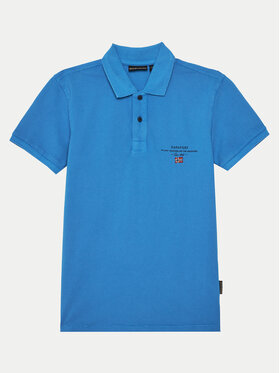 Napapijri Napapijri Polo särk Elbas 5 NP0A4G4NB2W1 M Sinine Regular Fit
