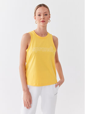 Sprandi Sprandi Top SP3-TPD003 Jaune Regular Fit