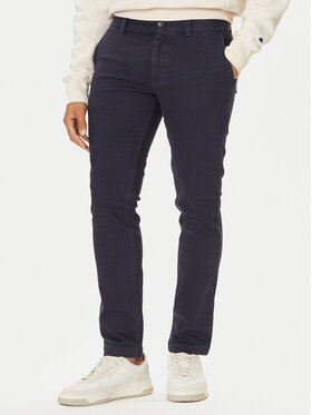 BOSS BOSS Chinos kelnes 50547865 Tamsiai mėlyna Slim Fit