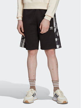 adidas adidas Sportiniai šortai Camo Series Shorts HK2812 Juoda Regular Fit