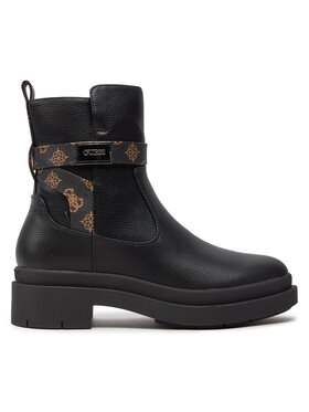 Guess Guess Μποτάκια Ovelle2 FLTOVE FAL10 Μαύρο