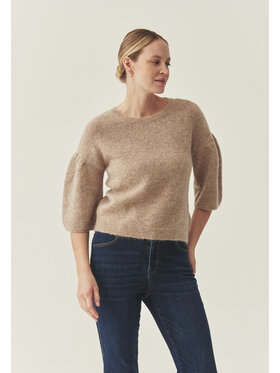 TATUUM Tatuum Sweter ANDY Beżowy Classic Fit