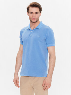 Woolrich Woolrich Polokošile Mackinack CFWOPO0035MRUT1483 Modrá Regular Fit