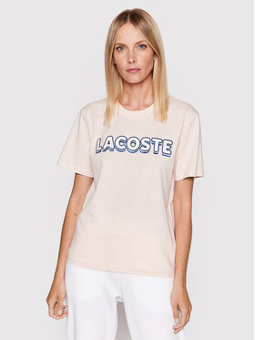 Lacoste Lacoste T-Shirt TF0202 Różowy Regular Fit