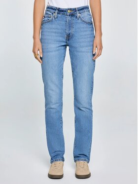 BIG STAR BIG STAR Jeansy CHARLOTTE_485_190 Niebieski Straight Fit