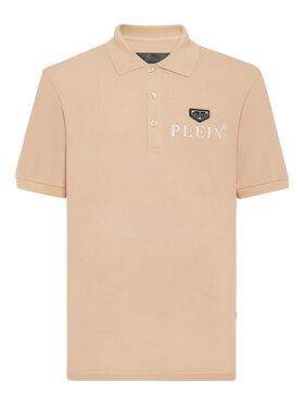 PHILIPP PLEIN PHILIPP PLEIN Polokošile 9553 Béžová Slim Fit